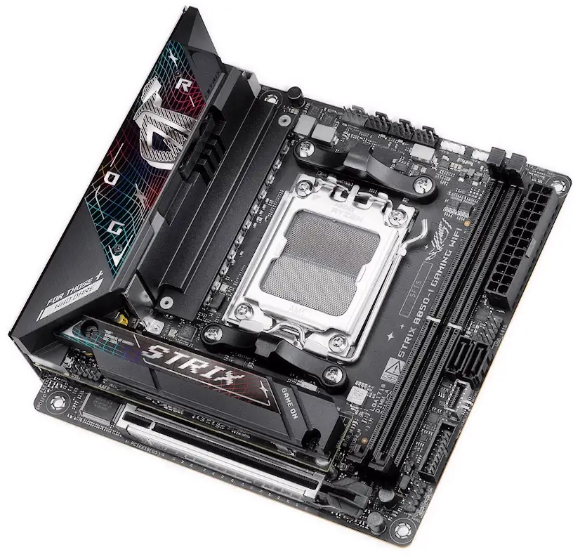 Montaje ASUS ROG STRIX B850-I GAMING WIFI Alcobendas Informático Alcobendas - Montaje ASUS ROG STRIX B850-I GAMING WIFI Alcobendas